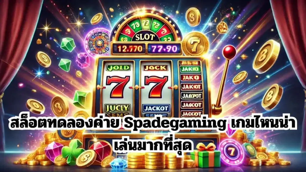 สล็อตทดลองค่าย Spadegaming เกมไหนน่าเล่นมากที่สุด